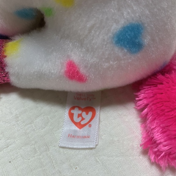 9” & 6” Ty Set of Unicorns Beanie Boo Plush - Picture 11 of 13